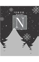Personalised 2020 Diary Week To View Planner