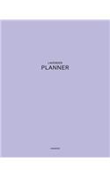 Undated Lavender Planner