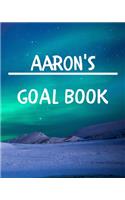 Aaron's Goal Book: New Year Planner Goal Journal Gift for Aaron / Notebook / Diary / Unique Greeting Card Alternative