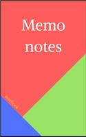 Memo notes