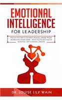 Emotional Intelligence for Leadership