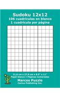 Sudoku 12x12 - 106 cuadrículas en blanco