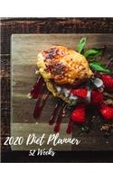 2020 Diet Planner 52 Weeks: My Blank Diet Planner, Fitness Planner, Weekly Planner, [8.5 in. x 11 in.](1 Diet Planner)