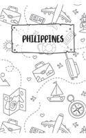 Philippines: Ruled Travel Diary Notebook or Journey Journal - Lined Trip Pocketbook for Men and Women with Lines