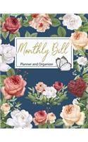 Monthly Bill Planner and Organizer: Finance Monthly & Weekly Budget Planner Expense Tracker Bill Organizer Journal Notebook Budget Planning