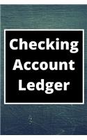 Checking Account Ledger