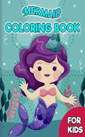 Mermaid Coloring Book For Kids