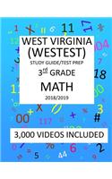 3rd Grade WEST VIRGINIA WESTEST TEST, 2019 MATH, Test Prep