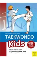 Taekwondo Kids: From White Belt to Yellow/Green Belt