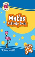Maths Activity Book for Ages 5-6 (Year 1): (CGP KS1 Activity Books and Cards)