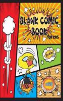 Blank Comic Book for Kids: Create Your Own Comics, Comic Book Strip Templates for Drawing (Blank Comic Books) (Volume 8)