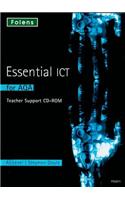 Essential ICT A Level: AS Teacher's Support CD-ROM for WJEC: (Essential ICT A Level)