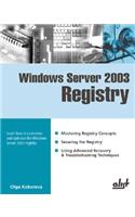 Windows Server 2003 Registry