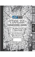 Violin Homework Book and Practice Tracker (Black): Staff Paper, Manuscript Paper, Theory Tools, Practice Planner, For Kids or Adults, Notebook Paper, ... Violin Homework Book and Practice Tracker)