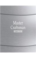 Master Craftsman Notebook: 1/2 Inch Dot Grid Graph Ruled