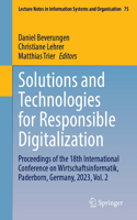 Solutions and Technologies for Responsible Digitalization