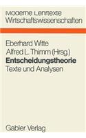 Entscheidungstheorie