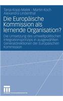 Die Europäische Kommission ALS Lernende Organisation?