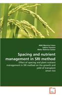 Spacing and nutrient management in SRI method