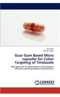 Guar Gum Based Micro Capsules for Colon Targeting of Tinidazole
