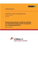 Deutsche Unternehmen im DAX. Der Einfluss von Zweitnotierungen auf die Transparenz von Vergütungsberichten