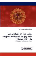 Analysis of the Social Support Networks of Gay Men Living with HIV