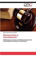 Democracia y Constitucion