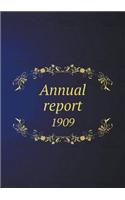 Annual Report 1909