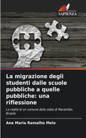 migrazione degli studenti dalle scuole pubbliche a quelle pubbliche: una riflessione