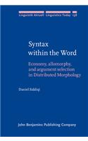 Syntax within the Word