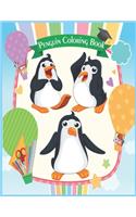Penguin Coloring Book