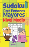 Sudoku Para Personas Mayores Nivel Medio: Juegos De Lógica