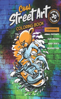 Cool Street Art Coloring Book