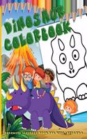 Dinosaur Colorbook - Coloring Activity Book for Kids Ages 2 to 4