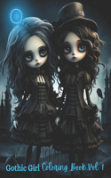 Gothic girl Coloring Book Vol. 1