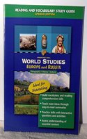 World Studies: Europe and Russia Reading and Vocabulary Study Guide Spanish 2005c
