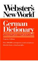 Webster's New World German Dictionary, Concise Edition