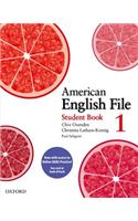 American English File: Level 1: Student Book Pack: (American English File)