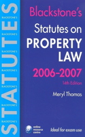 Blackstone's Statutes on Property Law