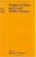 Studies in State and Local Public Finance: (National Bureau of Economic Research Project Report)