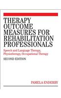 Therapy Outcome Measures for Rehabilitation Professionals