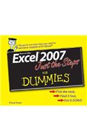 Excel 2007 Just the Steps for Dummies