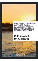 Anhang Zu Homers Odyssee, Schulausgabe