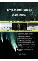 Environmental resource management A Clear and Concise Reference