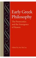 Early Greek Philosophy
