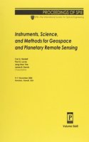 Instruments, Science, and Methods for Geospace and Planetary Remote Sensing