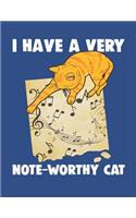 I Have a Very Note-Worthy Cat: Composer Music Pun Notebook