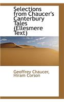 Selections from Chaucer's Canterbury Tales (Ellesmere Text)