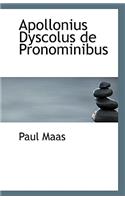 Apollonius Dyscolus de Pronominibus