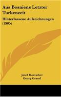 Aus Bosniens Letzter Turkenzeit